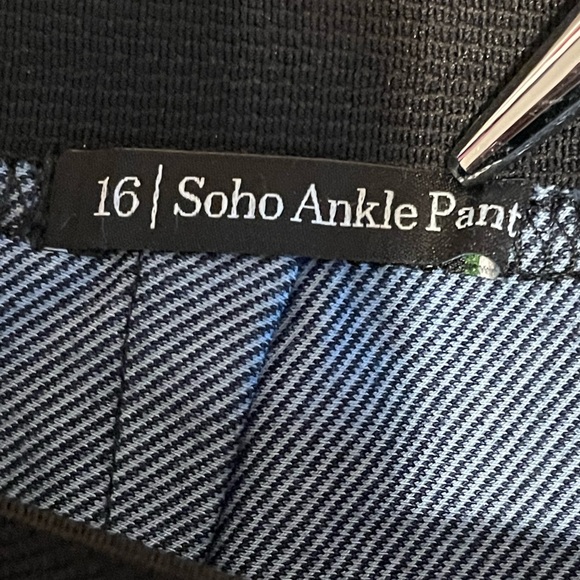 Talbots Soho Ankle Pant Leggings Sz 16 - Picture 7 of 14